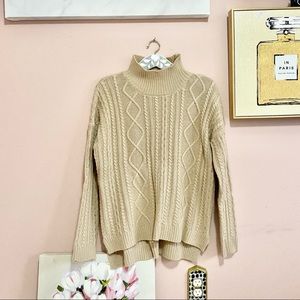Charlotte Russe | Cable Knit Sweater